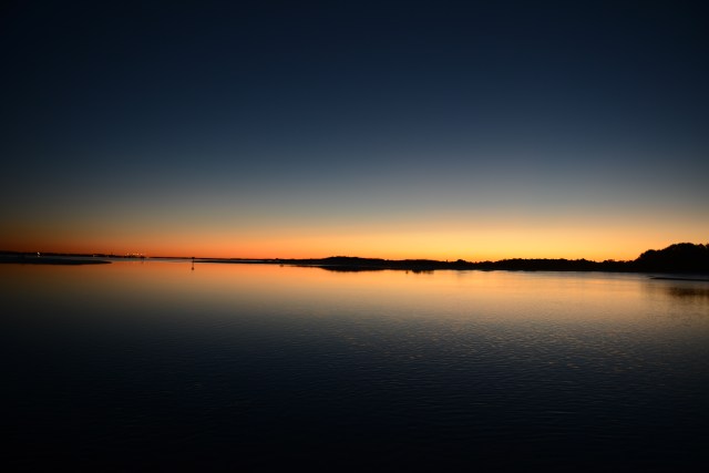 And the sun rises over Pensacola.