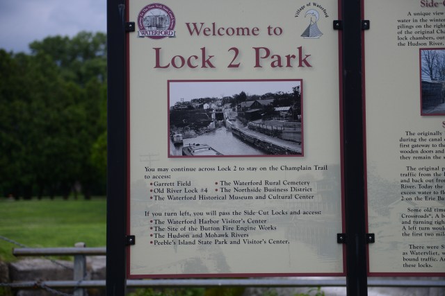 Interpretive exhibits can be found all along the Erie Canal.  They detail the canal's history and its economic impact on the developing nation.