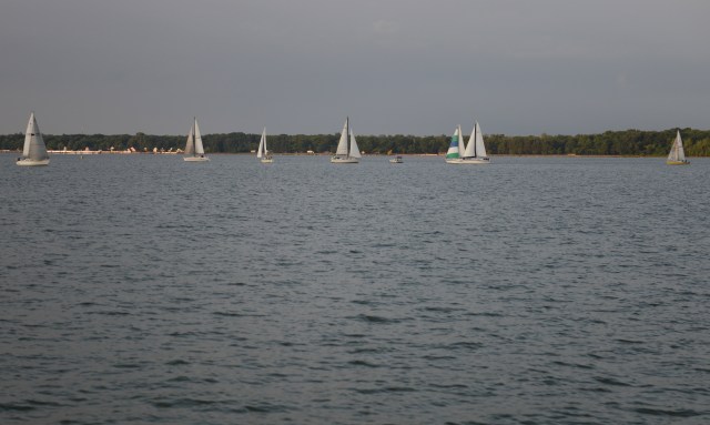 Sailboat race on the in our backyard!