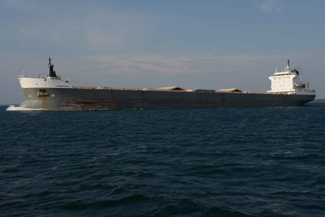 Serious Lakers are encountered on the crossing of Lake Ontario.