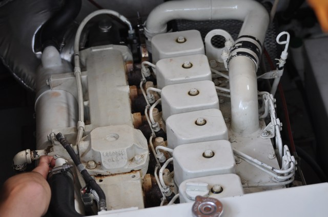 Our precious, though unhappy Cummins 220 Diesel