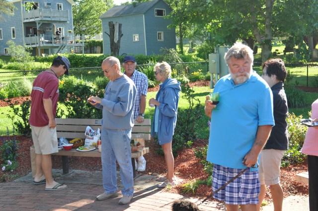 Festive cruisers knowing that tomorrow dawns a new day.