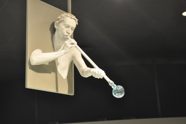 The glass museum is an impressive collection of ancient glass, contemporary glass and offers classes in all types of glass art.