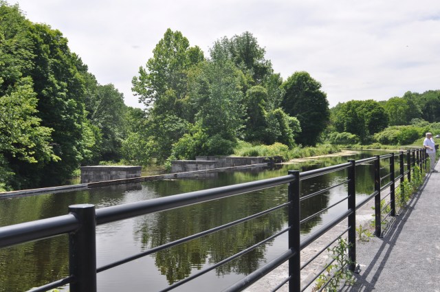 Restored aqueduct at Camillus, NY, part of the  Erie Canal when enlarged in 1835