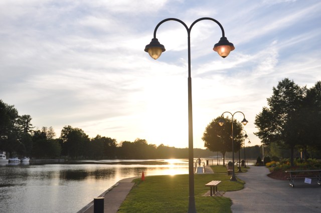 Sunset along the Seneca River just above Lock 24.