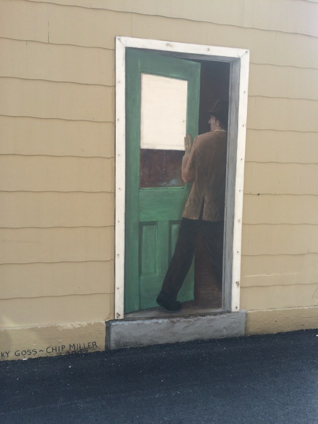 Interestingly, when there is local pride and beauty on the town walls, there is very little graffiti.