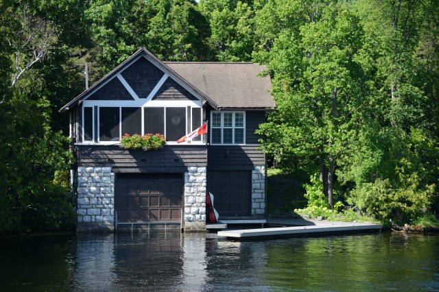 and picturesque boathouses.