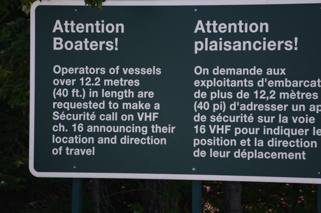 There were several of these notices to mariners. 