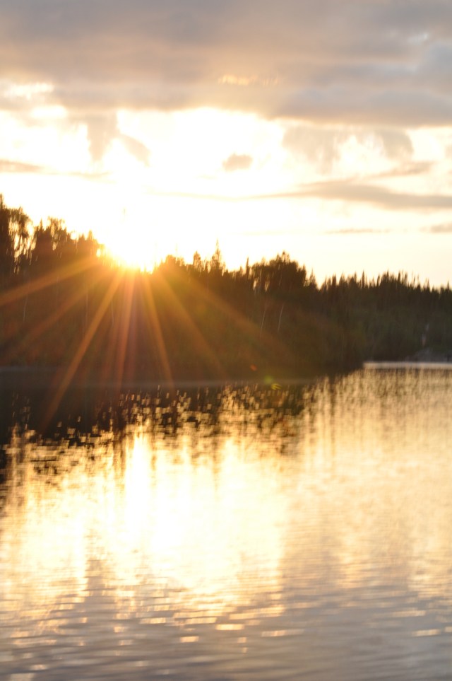 Sunset at Simons Harbour