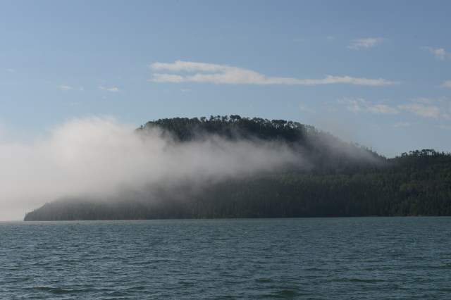 Fog in Nipigon Bay